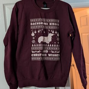 Dachshund Christmas Sweatshirt